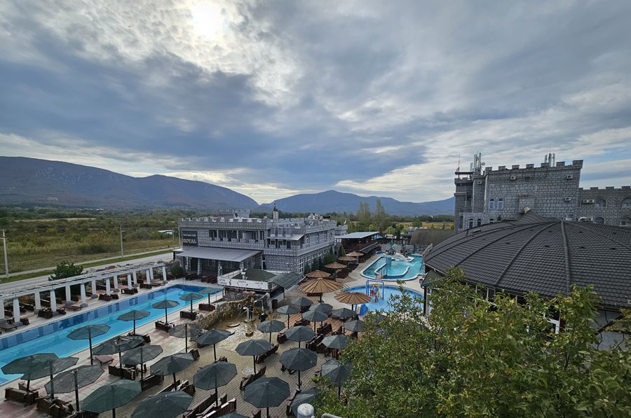 Thermal pools at Terme Ždrelo